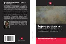 Обложка Acção dos professores e práticas de formação