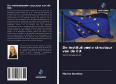De institutionele structuur van de EU: kitap kapağı