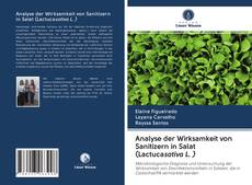 Copertina di Analyse der Wirksamkeit von Sanitizern in Salat (Lactucasativa L. )