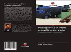 Buchcover von Développement d'un système de surveillance sous-marine