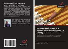 Copertina di Wyzwania kulturowe dla liderów amerykańskiej firmy w Szwecji