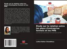 Buchcover von Étude sur la relation entre les plans d'entreprise formels et les PME