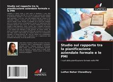 Capa do livro de Studio sul rapporto tra la pianificazione aziendale formale e le PMI 