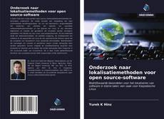 Bookcover of Onderzoek naar lokalisatiemethoden voor open source-software