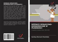 Portada del libro de RÓŻNICE SPOŁECZNO-EKONOMICZNE W PŁODNOŚCI