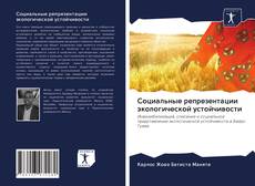 Couverture de Социальные репрезентации экологической устойчивости