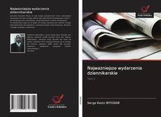 Portada del libro de Najważniejsze wydarzenia dziennikarskie