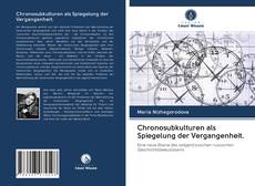 Bookcover of Chronosubkulturen als Spiegelung der Vergangenheit.