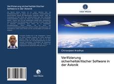 Portada del libro de Verifizierung sicherheitskritischer Software in der Avionik