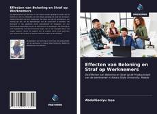 Portada del libro de Effecten van Beloning en Straf op Werknemers