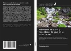 Buchcover von Recesiones de lluvias y necesidades de agua en las zonas rurales