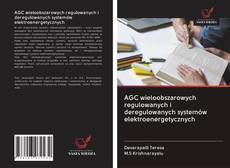 Portada del libro de AGC wieloobszarowych regulowanych i deregulowanych systemów elektroenergetycznych