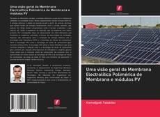 Capa do livro de Uma visão geral da Membrana Electrolítica Polimérica de Membrana e módulos PV 