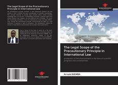 The Legal Scope of the Precautionary Principle in International Law kitap kapağı