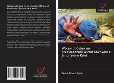 Borítókép a  Wpływ ubóstwa na przestępczość wśród Abanyole z Emuhaya w Kenii - hoz