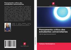 Buchcover von Pensamento crítico dos estudantes universitários