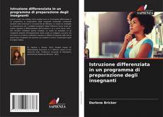 Bookcover of Istruzione differenziata in un programma di preparazione degli insegnanti
