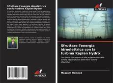 Portada del libro de Sfruttare l'energia idroelettrica con la turbina Kaplan Hydro