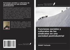 Bookcover of Funciones sociales y culturales de los sindicatos en una sociedad postindustrial