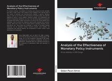 Buchcover von Analysis of the Effectiveness of Monetary Policy Instruments
