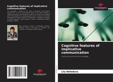 Buchcover von Cognitive features of implicative communication