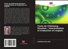 Couverture de Texte de Chhintang Mundum : Interprétation et traduction en anglais