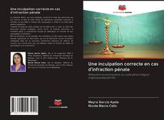 Bookcover of Une inculpation correcte en cas d'infraction pénale