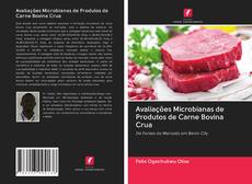 Buchcover von Avaliações Microbianas de Produtos de Carne Bovina Crua