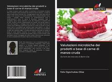 Portada del libro de Valutazioni microbiche dei prodotti a base di carne di manzo cruda