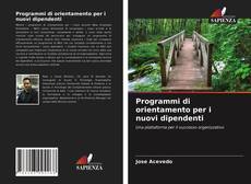 Portada del libro de Programmi di orientamento per i nuovi dipendenti