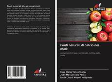 Capa do livro de Fonti naturali di calcio nei meli: 