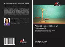 Bookcover of Accusazione corretta in un reato penale
