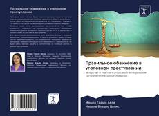 Couverture de Правильное обвинение в уголовном преступлении