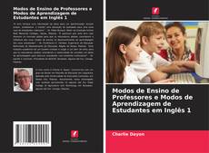 Copertina di Modos de Ensino de Professores e Modos de Aprendizagem de Estudantes em Inglês 1