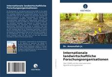 Обложка Internationale landwirtschaftliche Forschungsorganisationen