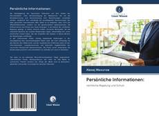 Bookcover of Persönliche Informationen: