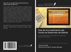 Buchcover von Tasa de incumplimiento del Fondo de Desarrollo de Distrito