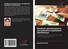 Couverture de Studium porównawcze zarządzania kapitałem obrotowym
