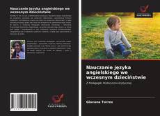 Buchcover von Nauczanie języka angielskiego we wczesnym dzieciństwie