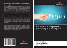 Buchcover von Creation of management accounting in the company