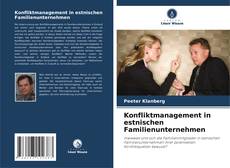 Konfliktmanagement in estnischen Familienunternehmen kitap kapağı