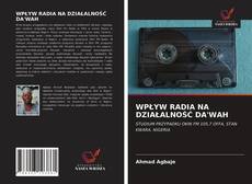 Portada del libro de WPŁYW RADIA NA DZIAŁALNOŚĆ DA'WAH