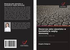 Portada del libro de Dezercja jako zjawisko w kontekście wojny domowej