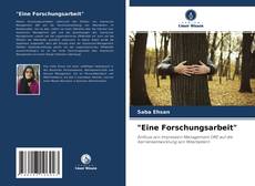 Обложка "Eine Forschungsarbeit"