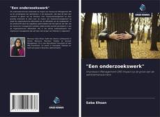 Couverture de "Een onderzoekswerk"