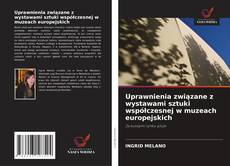 Bookcover of Uprawnienia związane z wystawami sztuki współczesnej w muzeach europejskich