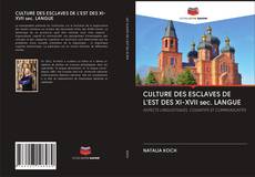 Bookcover of CULTURE DES ESCLAVES DE L'EST DES XI-XVII sec. LANGUE