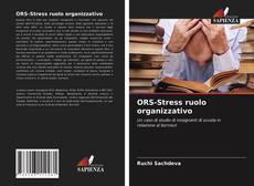 Copertina di ORS-Stress ruolo organizzativo