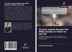 Couverture de Private equity binnen het MKB: bewijs in Italië en het VK