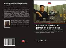 Couverture de Manière japonaise de gestion et d'excellence